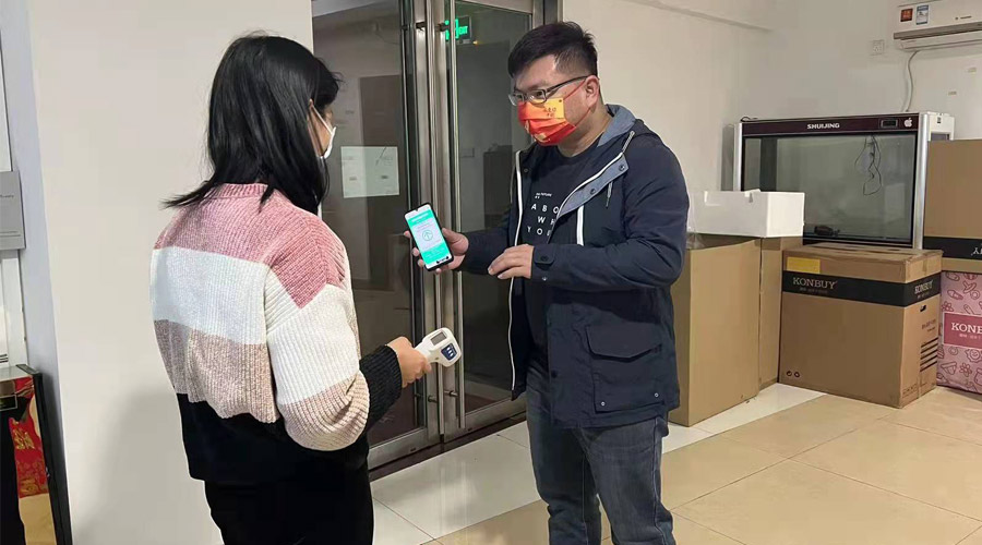 疫情反復！金環(huán)電器從嚴抓防疫  筑緊安全嚴密防線