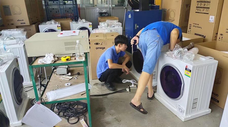 驗(yàn)貨省心省力！澳洲omega客戶稱贊衣物烘干機(jī)代工質(zhì)量高