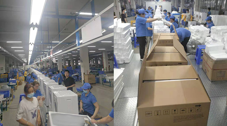 效率保證！金環(huán)電器高效完成英國Argos客戶衣物烘干機(jī)生產(chǎn)