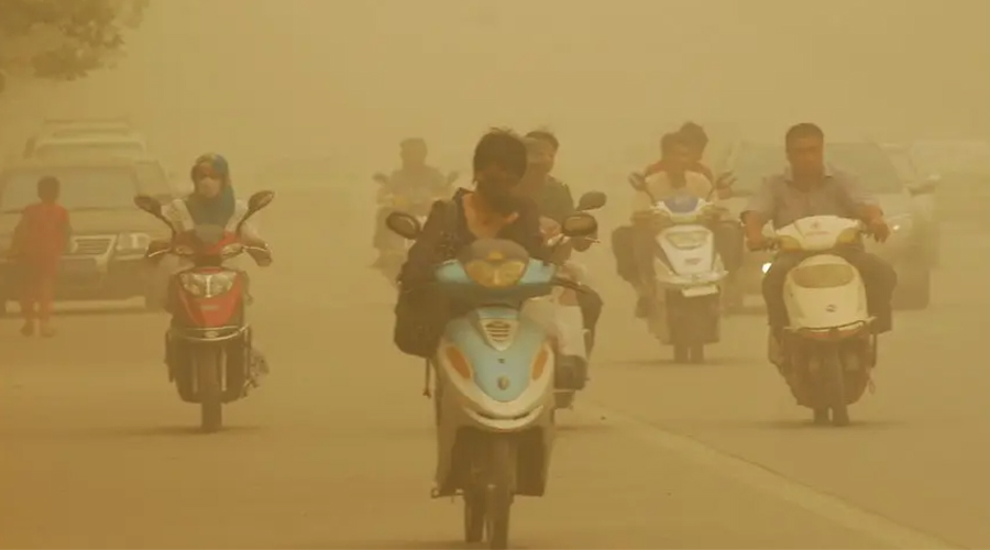 青海沙塵滾滾！小型烘干機輕松解決風(fēng)沙天氣下干衣問題